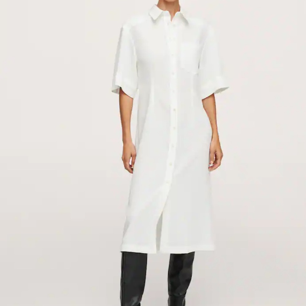 White Shirt Dress NWT